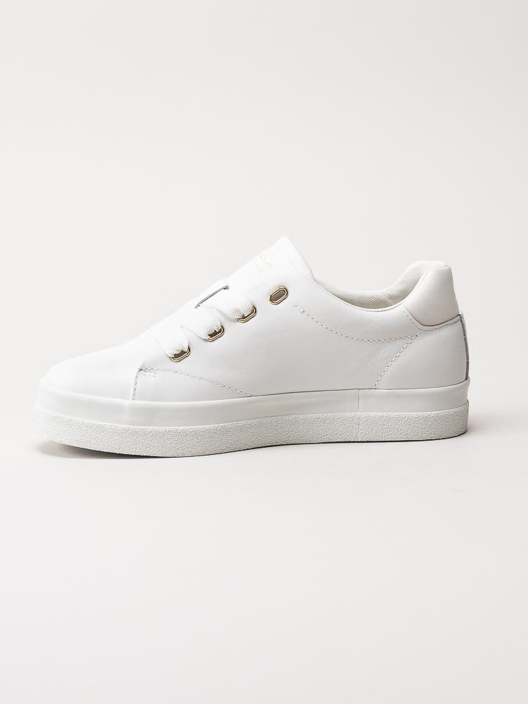 Gant Footwear - Avona - Vita sneakers i skinn