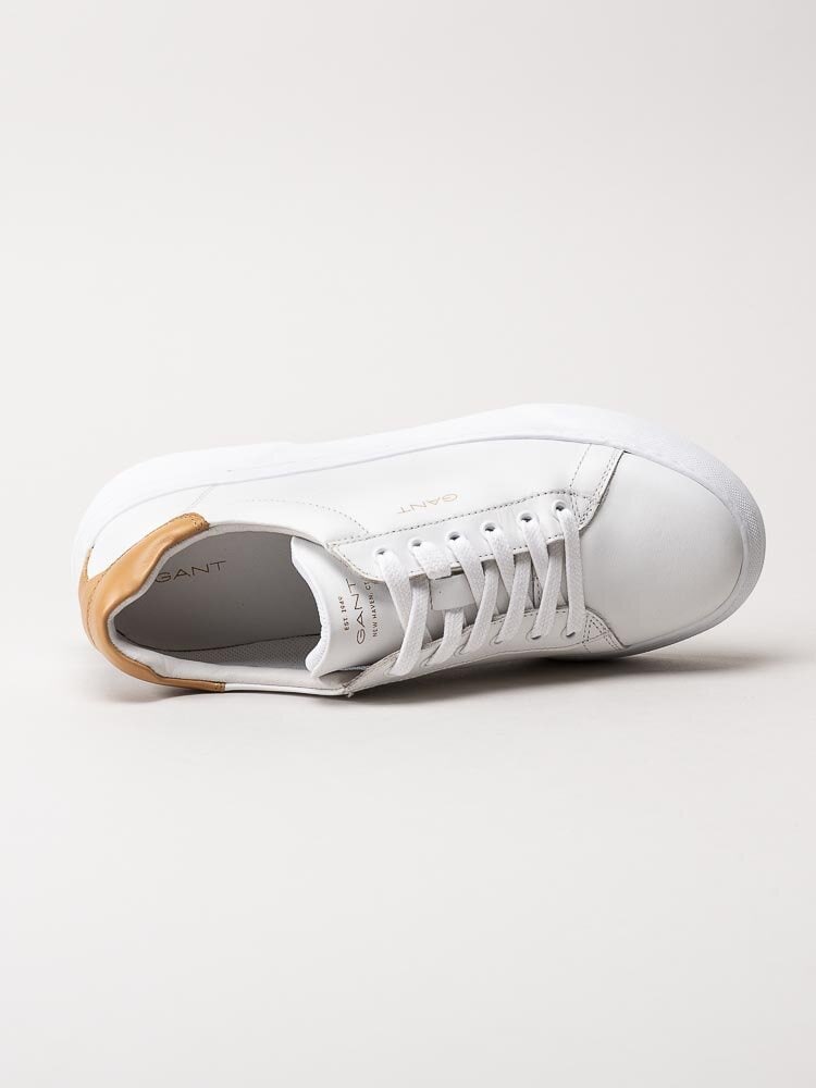 Gant Footwear - Coastride - Vita sneakers i skinn