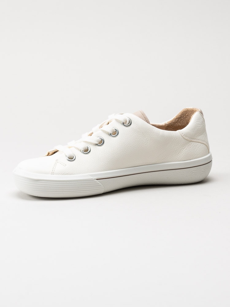 Legero - Vita sneakers i skinn