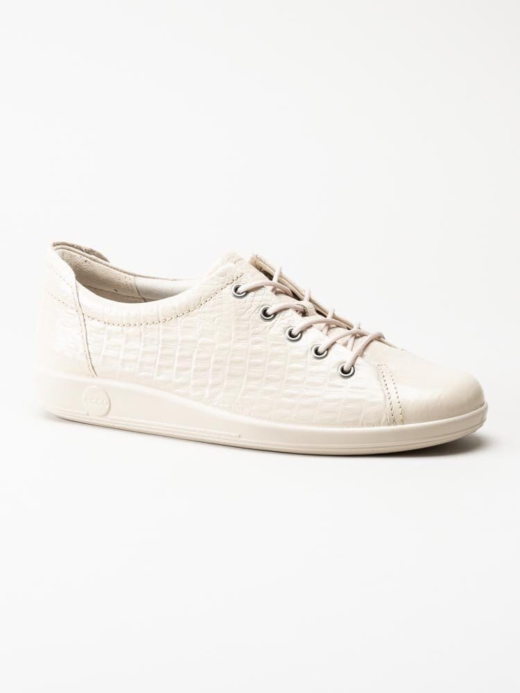 Ecco - Soft 2.0 - Vita sneakers i skinn