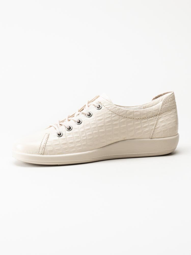 Ecco - Soft 2.0 - Vita sneakers i skinn