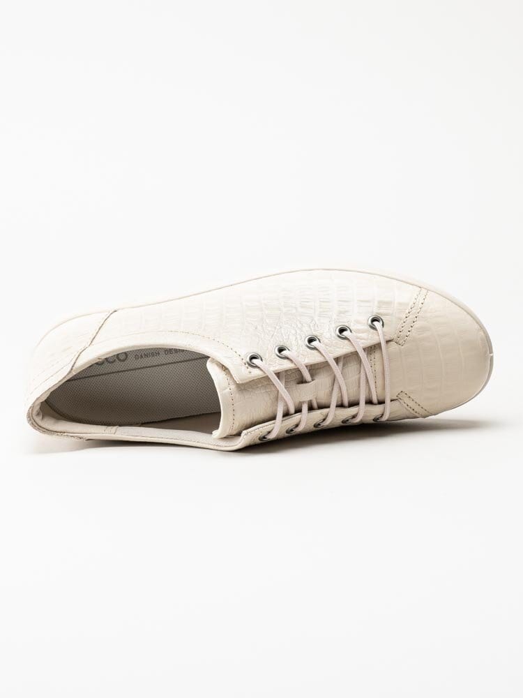 Ecco - Soft 2.0 - Vita sneakers i skinn