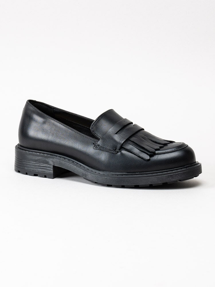 Clarks - Orinoco 2 Loafer - Svarta loafers i skinn