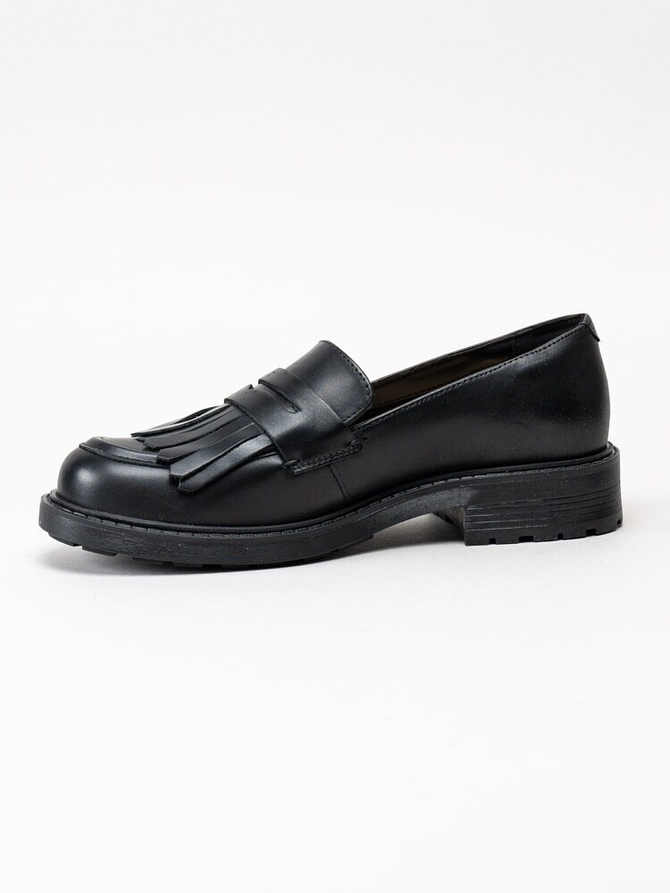 Clarks - Orinoco 2 Loafer - Svarta loafers i skinn