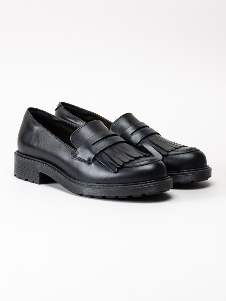 Clarks - Orinoco 2 Loafer - Svarta loafers i skinn