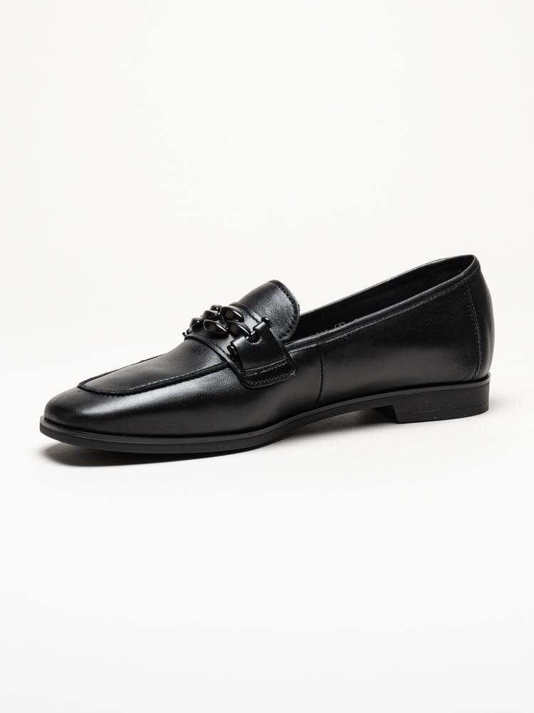 Gabor - Svarta loafers i mocka