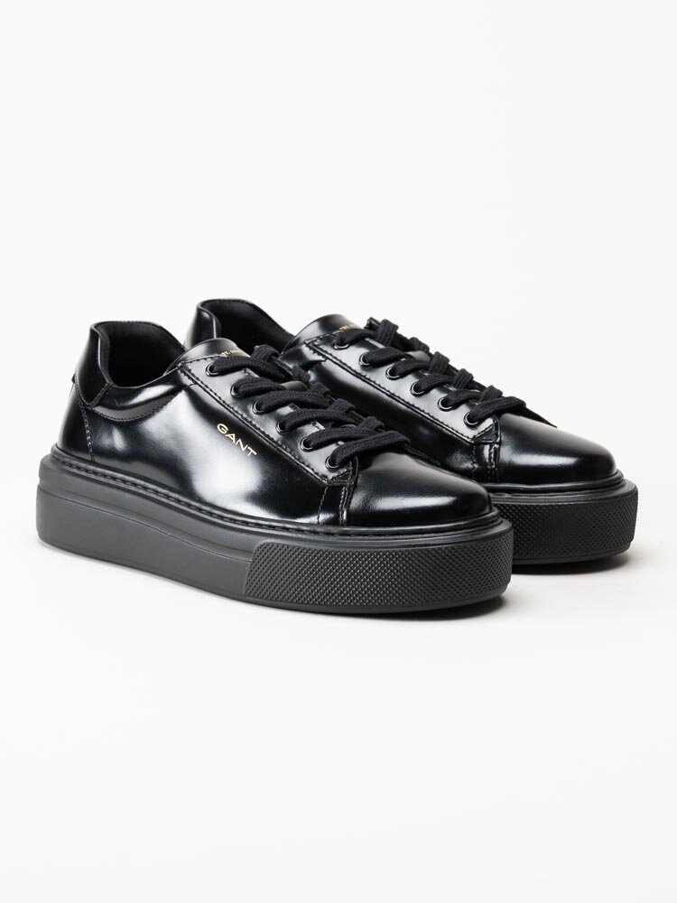 Gant Footwear - Alincy - Svarta sneakers i polidoskinn