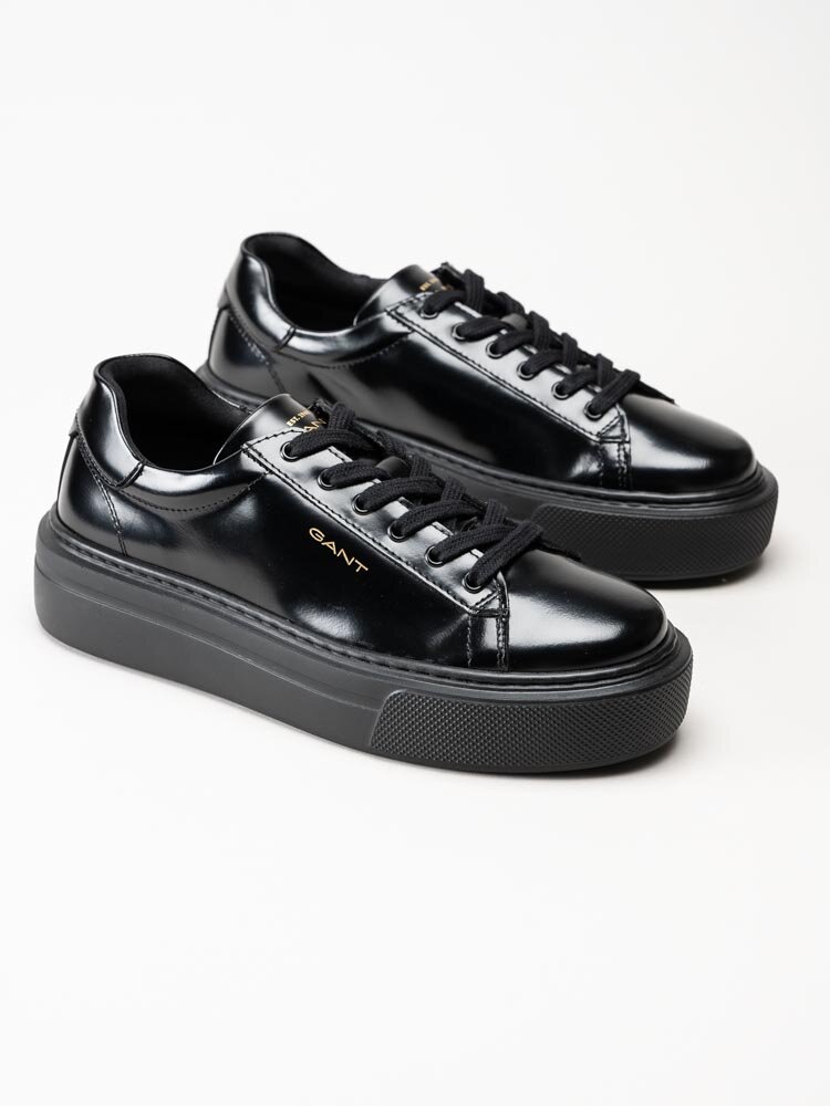 Gant Footwear - Alincy - Svarta sneakers i polidoskinn