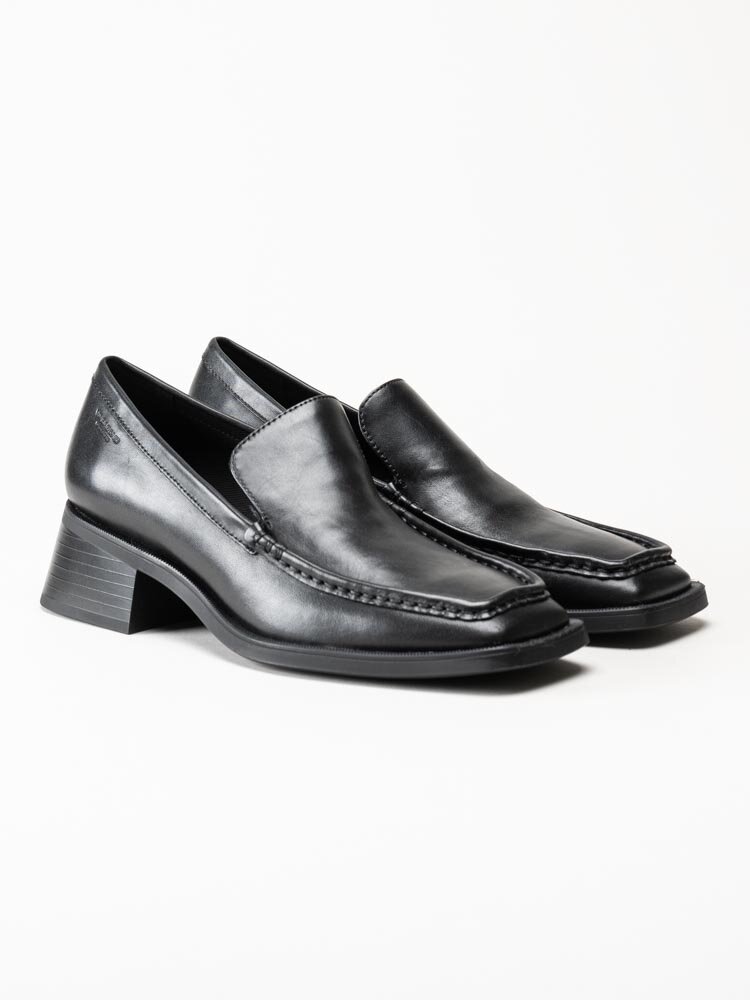 Vagabond - Blanca - Svarta loafers i skinn