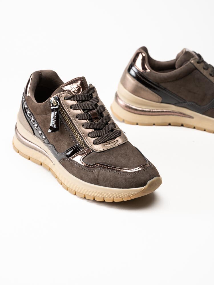 Tamaris - Bruna kilklackade sneakers