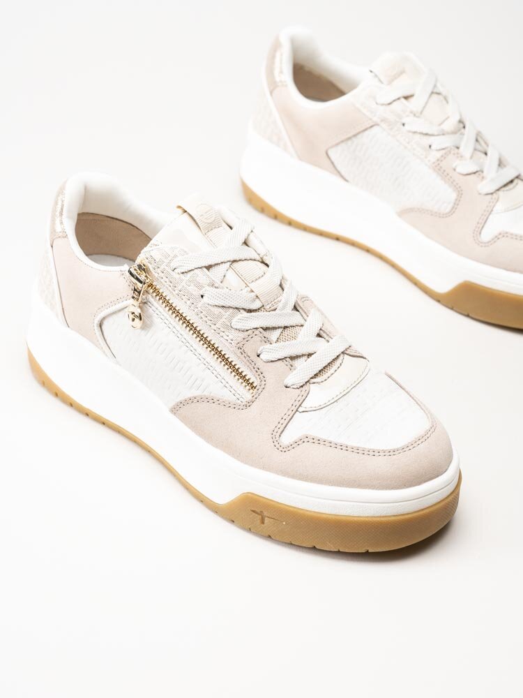 Tamaris - Off white platåsneakers