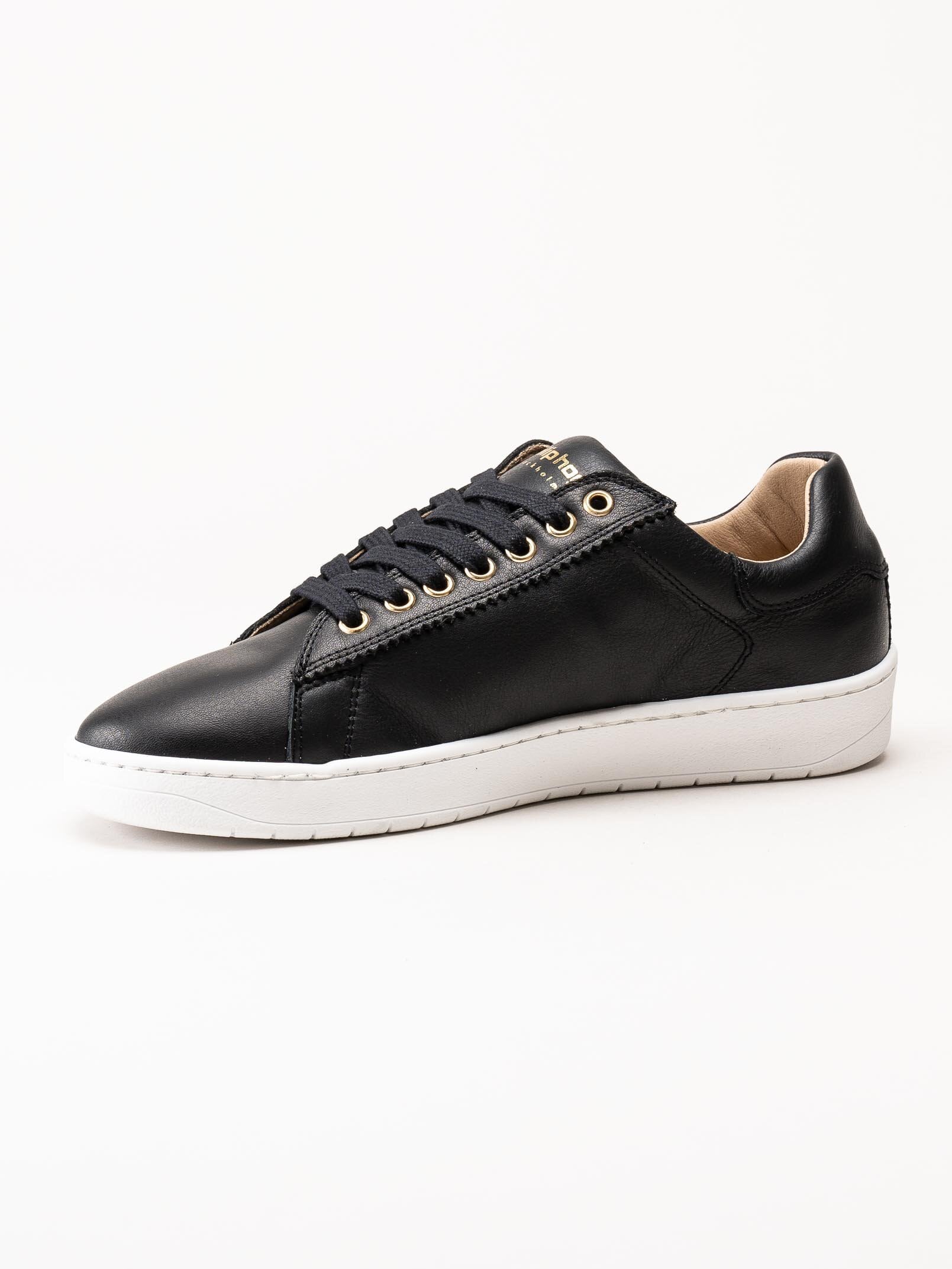 Philip Hog - Sofia - Svarta sneakers i skinn