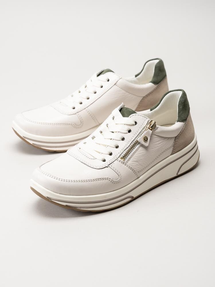 Ara - Sapporo 2.0 - Off white sneakers i skinn