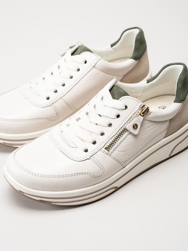 Ara - Sapporo 2.0 - Off white sneakers i skinn