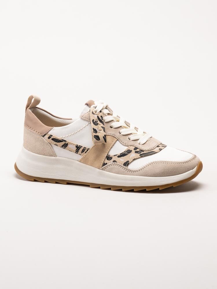 Clarks - Dashlite Jazz - Beige sneakers i mocka