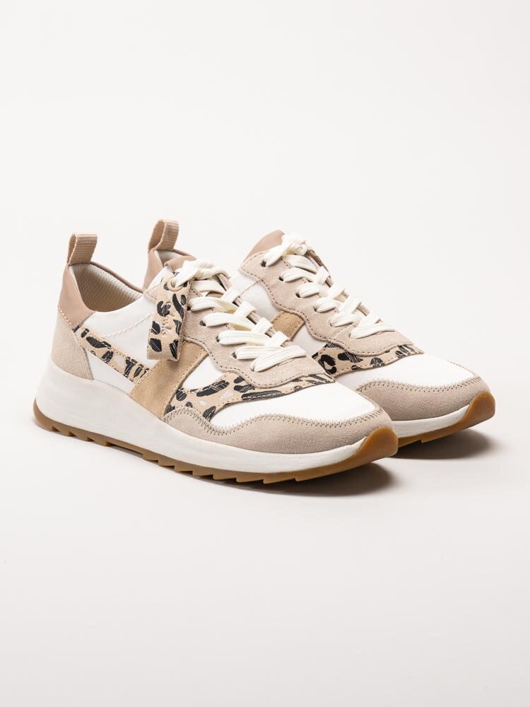 Clarks - Dashlite Jazz - Beige sneakers i mocka