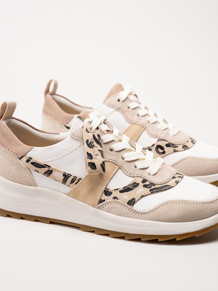 Clarks - Dashlite Jazz - Beige sneakers i mocka