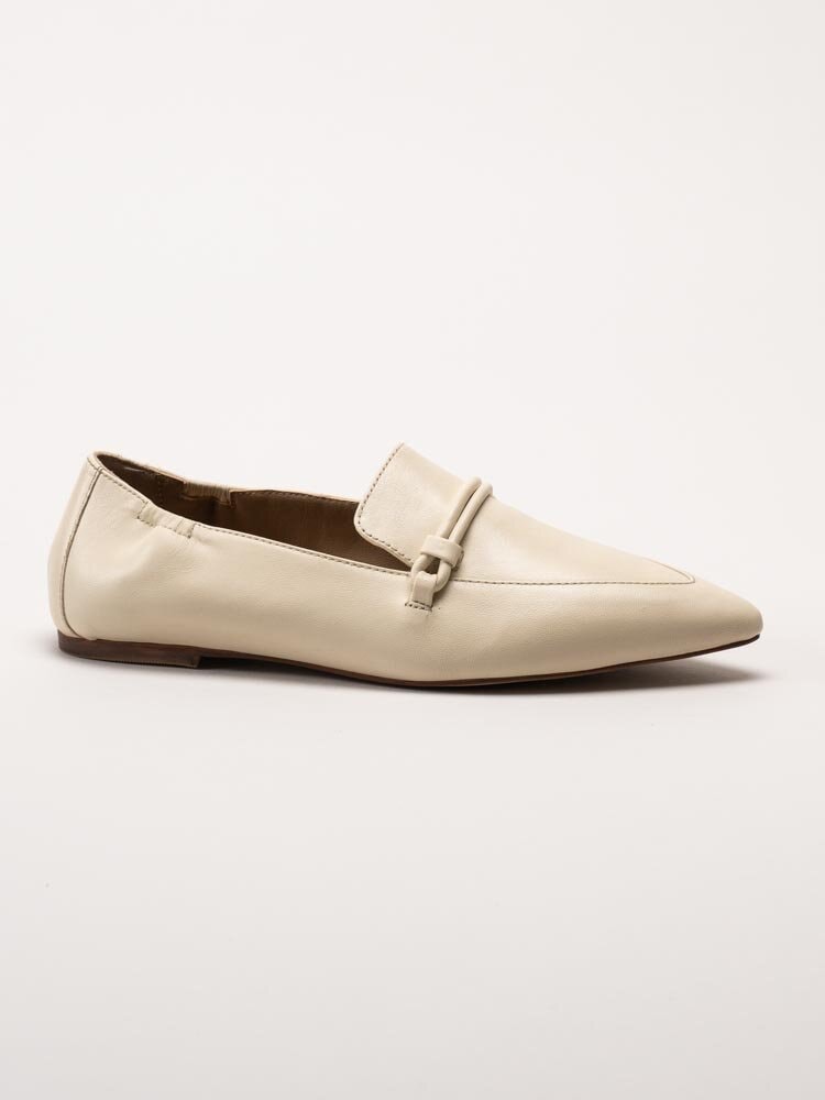 Copenhagen Shoes - Be You - Beige spetsiga loafers i skinn