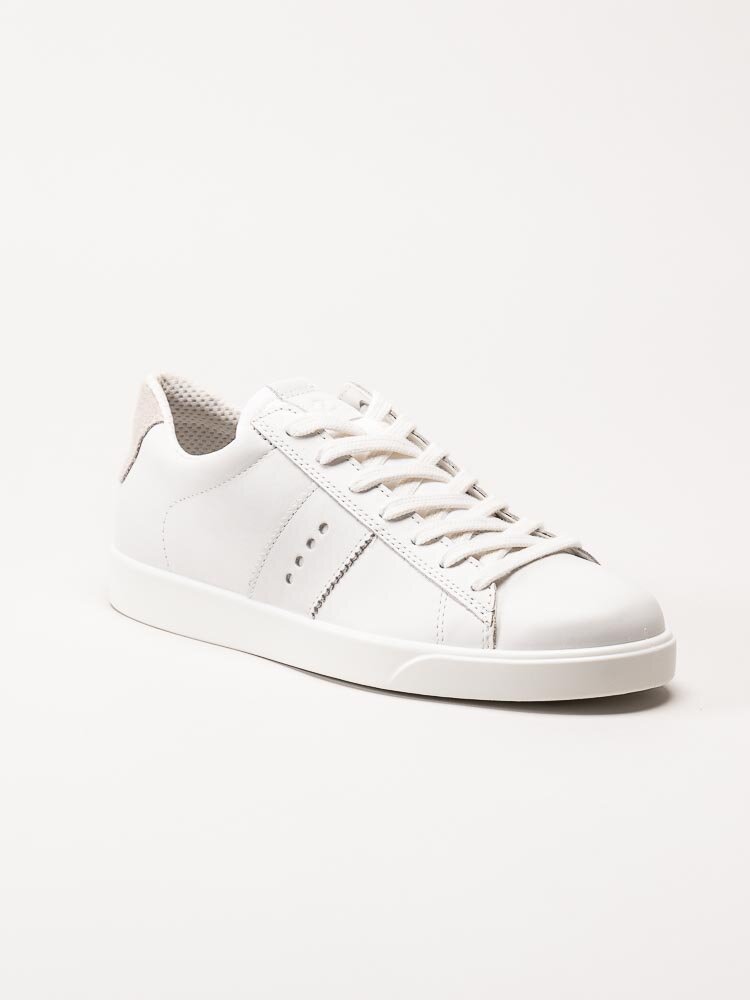 Ecco - Street Lite W - Vita sneakers i skinn