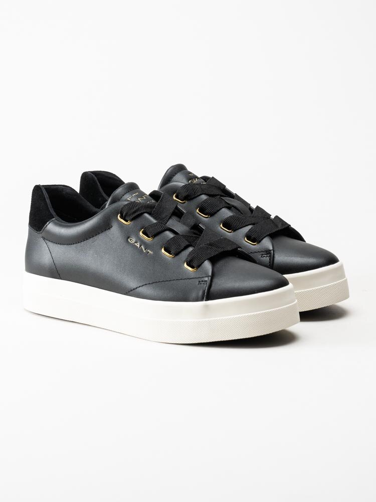 Gant Footwear - Avona - Svarta sneakers i skinn