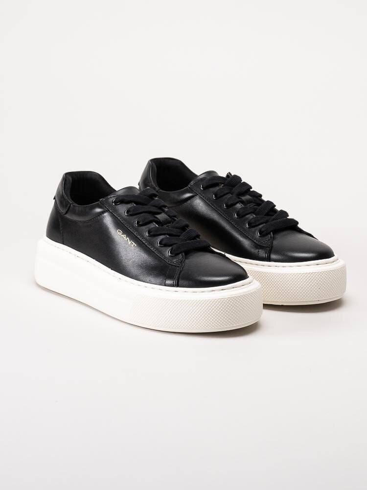 Gant Footwear - Alincy - Svarta chunky sneakers i skinn