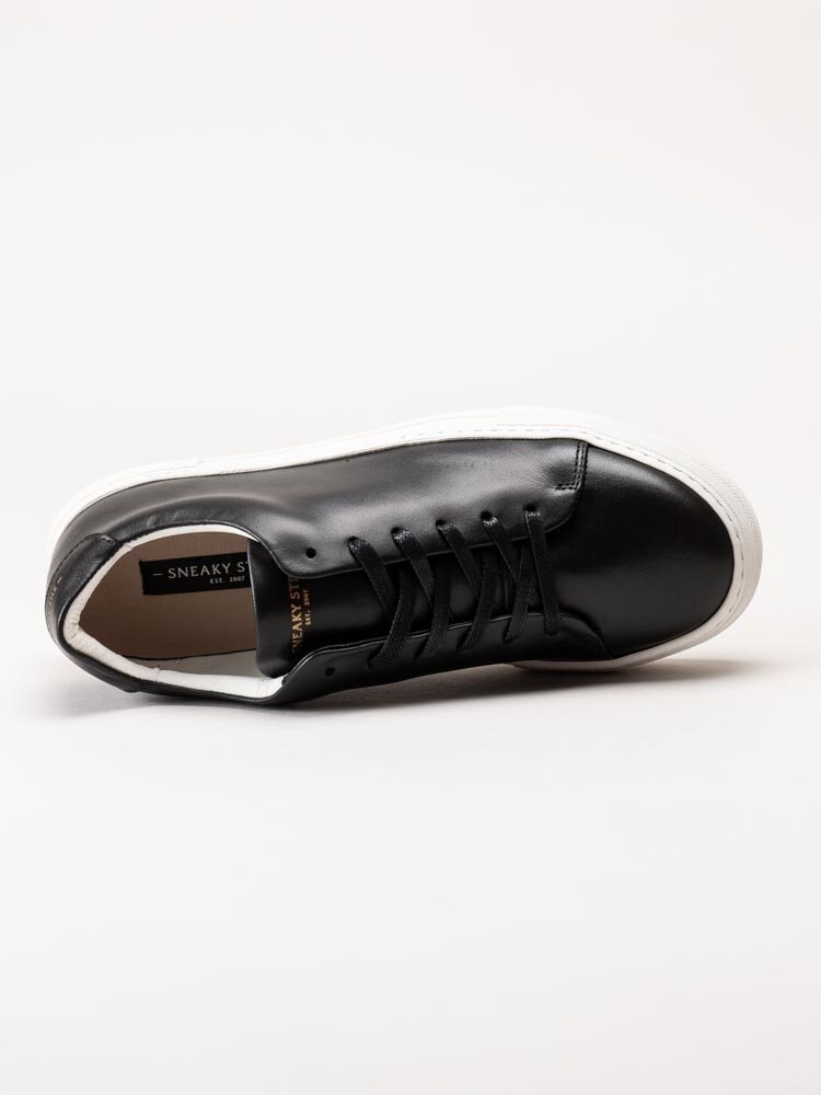 Sneaky Steve - Moore W - Svarta sneakers i skinn