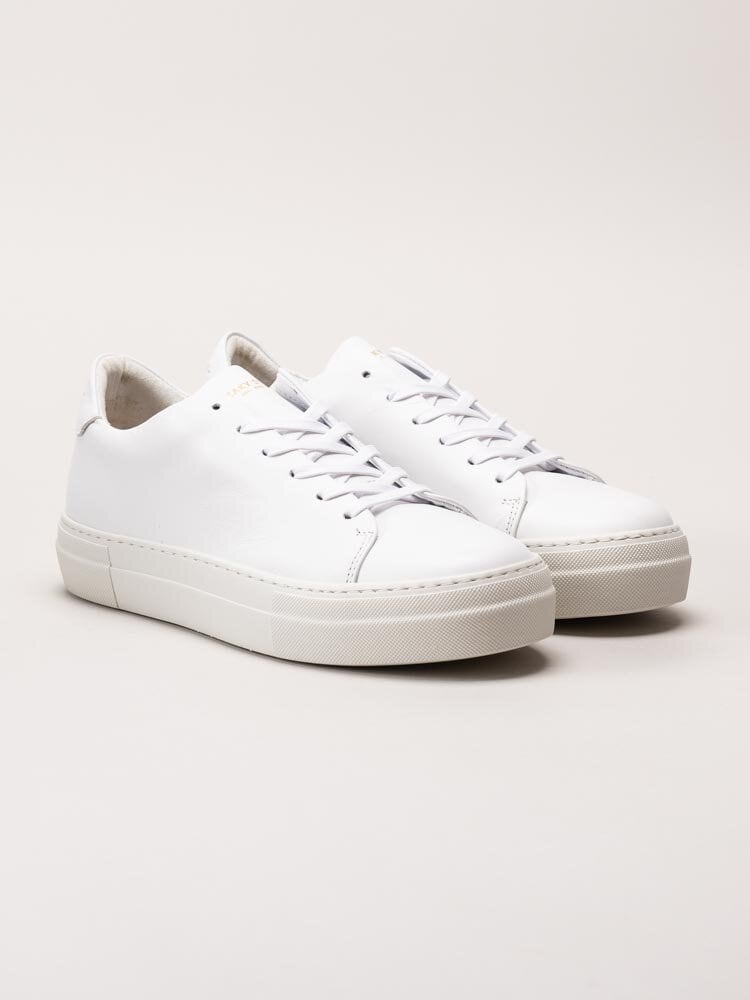 Sneaky Steve - Moore W - Vita sneakers i skinn