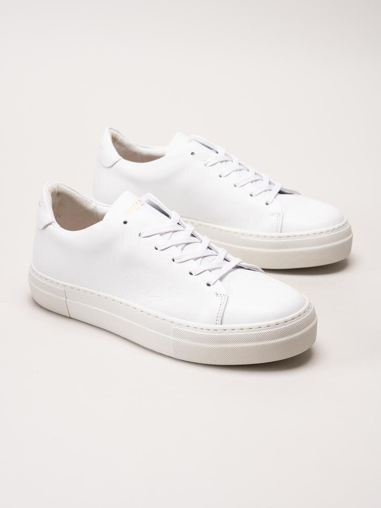 Sneaky Steve - Moore W - Vita sneakers i skinn