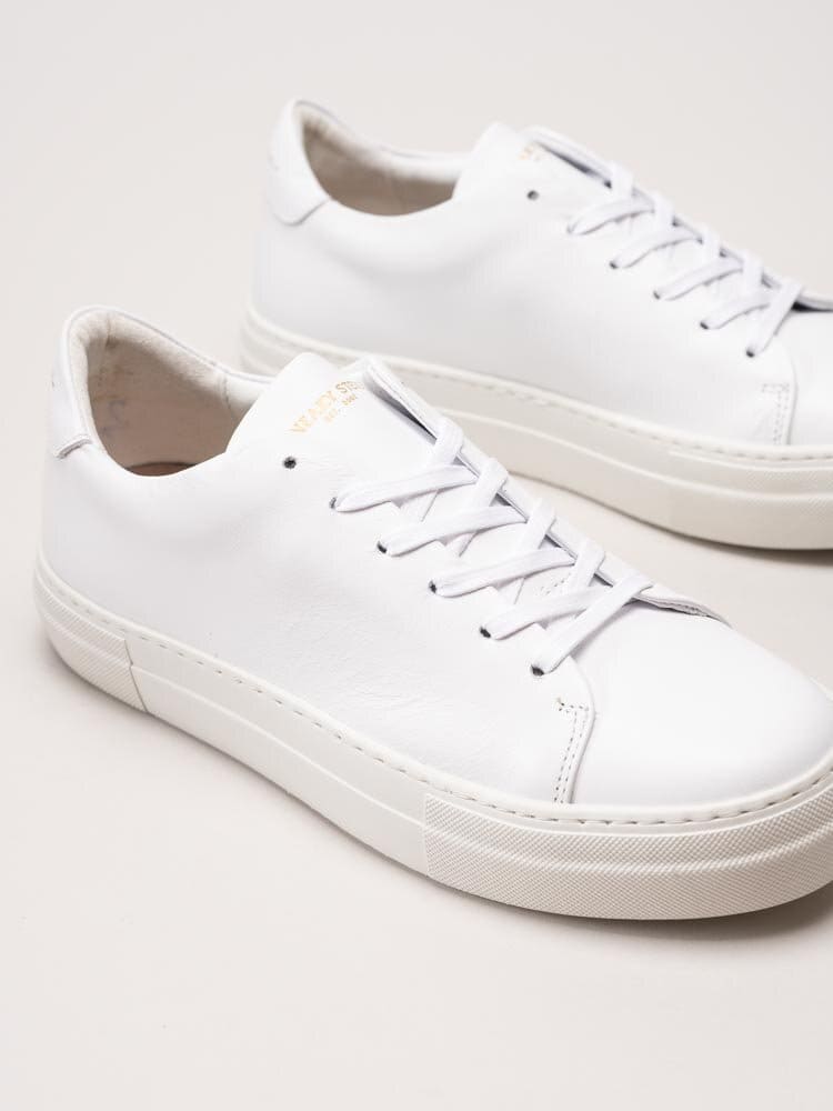 Sneaky Steve - Moore W - Vita sneakers i skinn