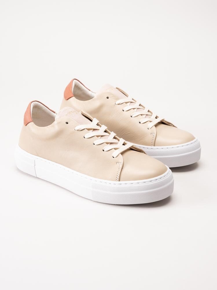 Sneaky Steve - Moore W - Beige sneakers i skinn