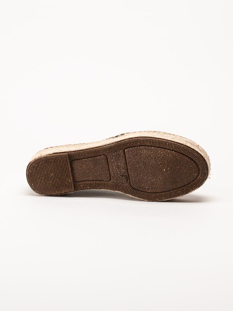 Natural World - Old Murray - Gröna eco-vänliga espadrillos i textil