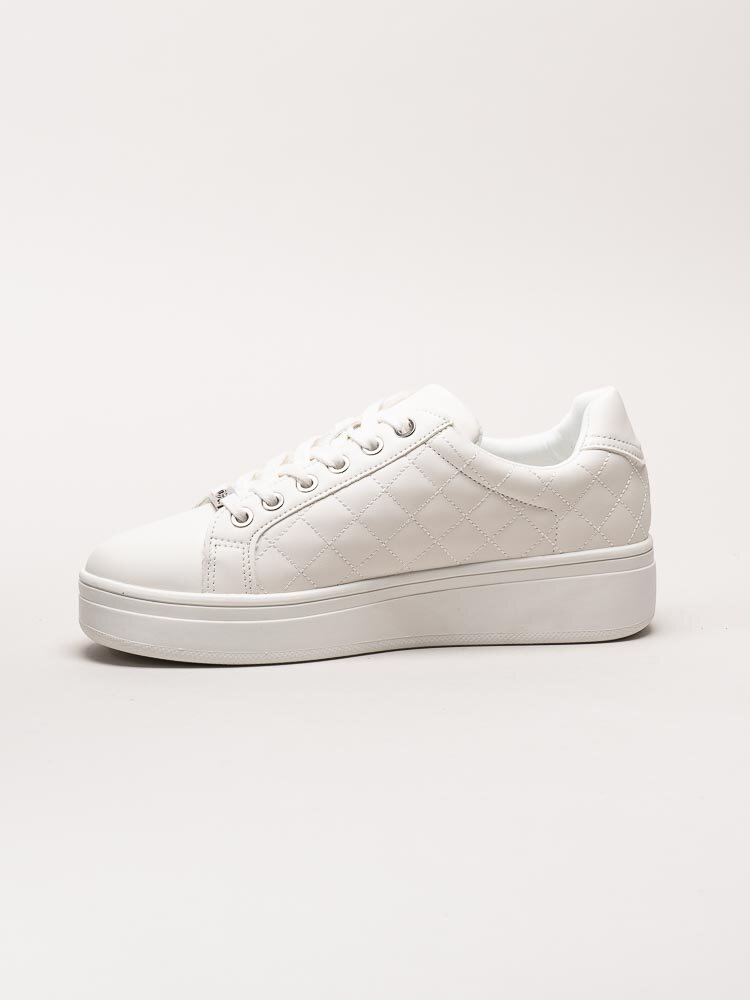 Duffy - Vita quiltade platåsneakers