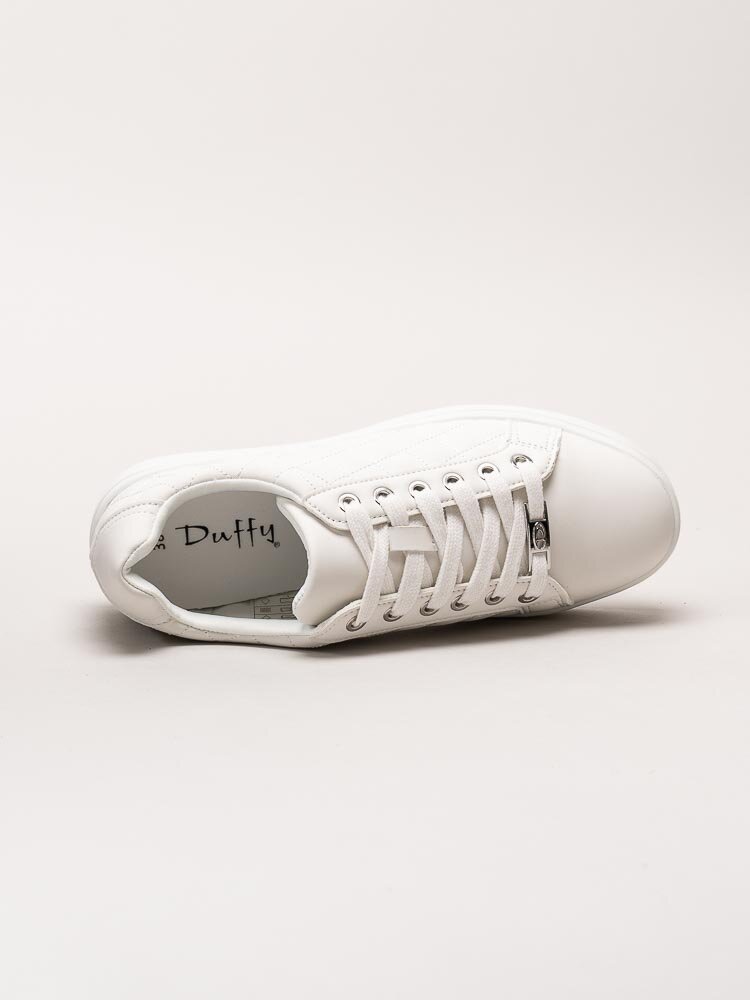 Duffy - Vita quiltade platåsneakers