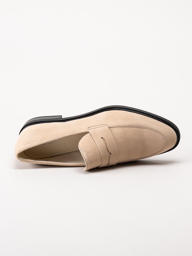 Vagabond - Frances 2.0 - Beige loafers i mocka