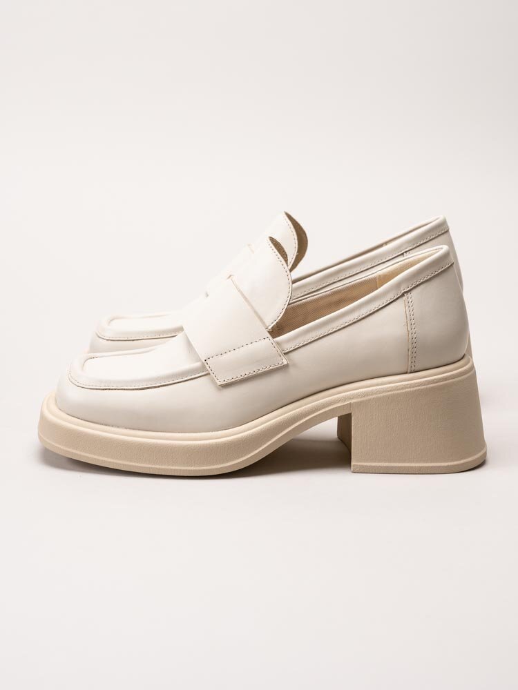 Vagabond - Dorah - Off White loafers i skinn