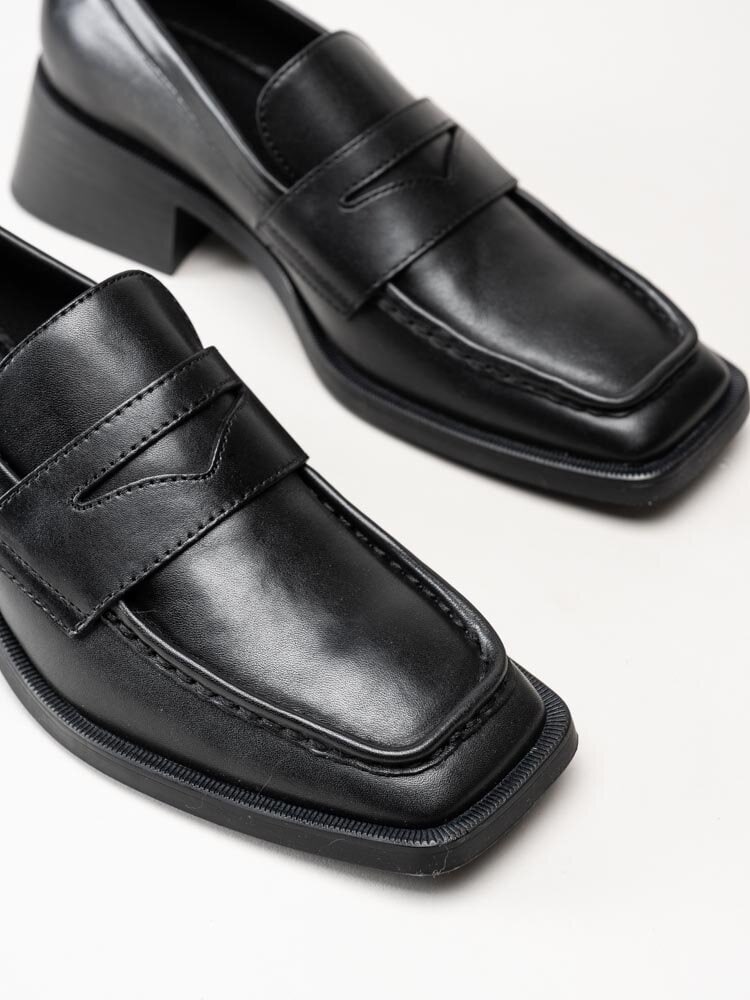 Vagabond - Blanca - Svarta loafers i skinn