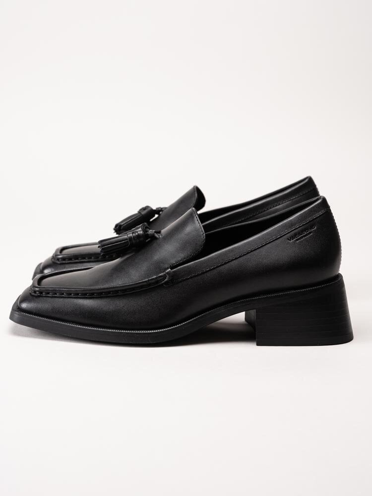 Vagabond - Blanca - Svarta loafers med tofsar