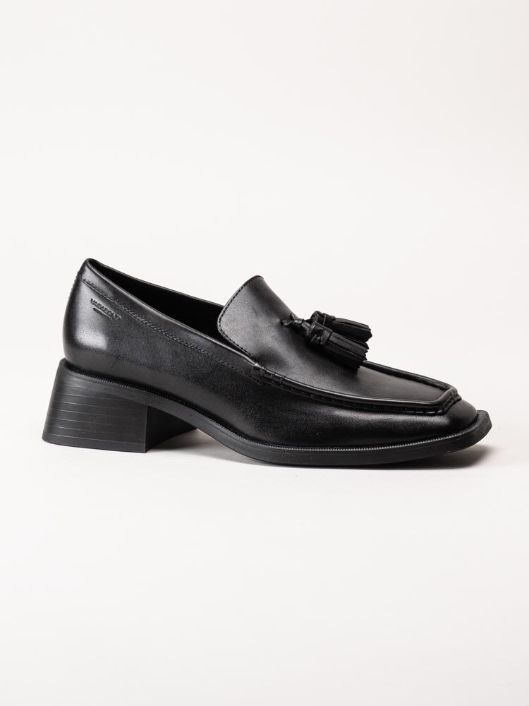 Vagabond - Blanca - Svarta loafers med tofsar