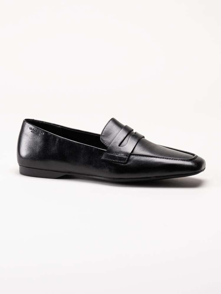 Vagabond - Delia - Svarta loafers i skinn