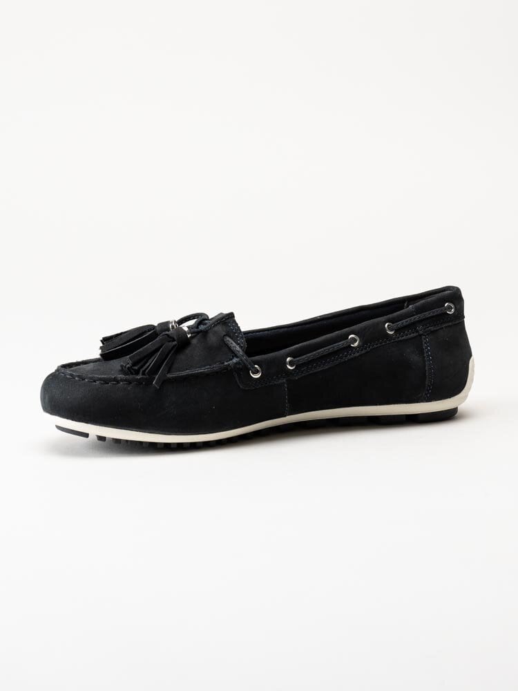 Tamaris - Mörkblå loafers i loafers