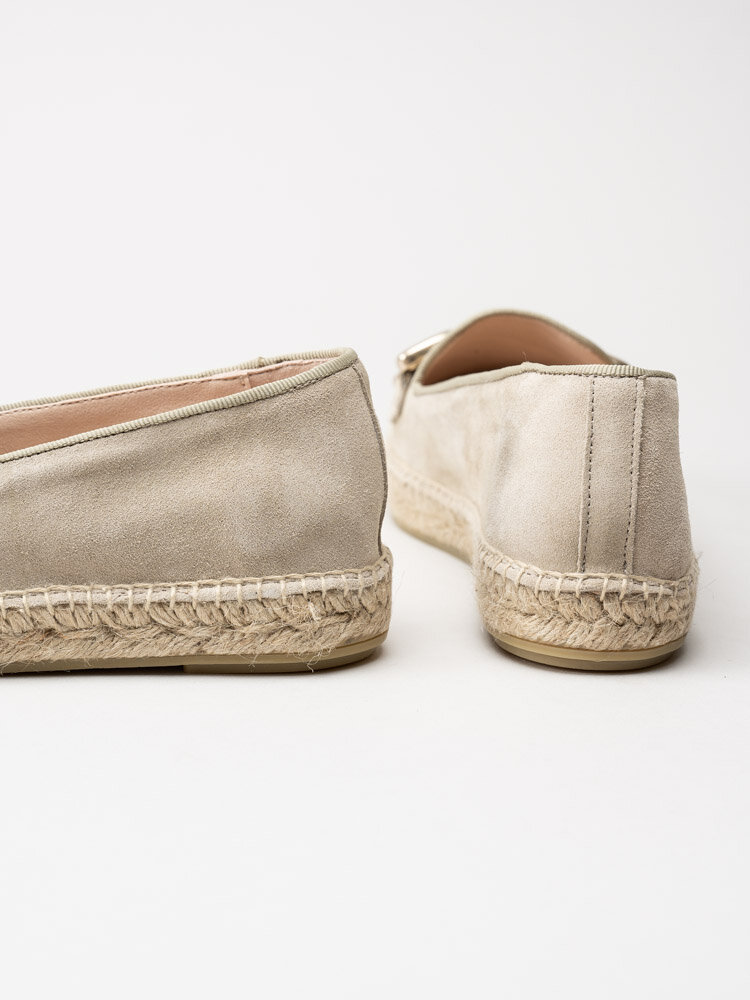 Philip Hog - Denise - Beige espadrillos i mocka