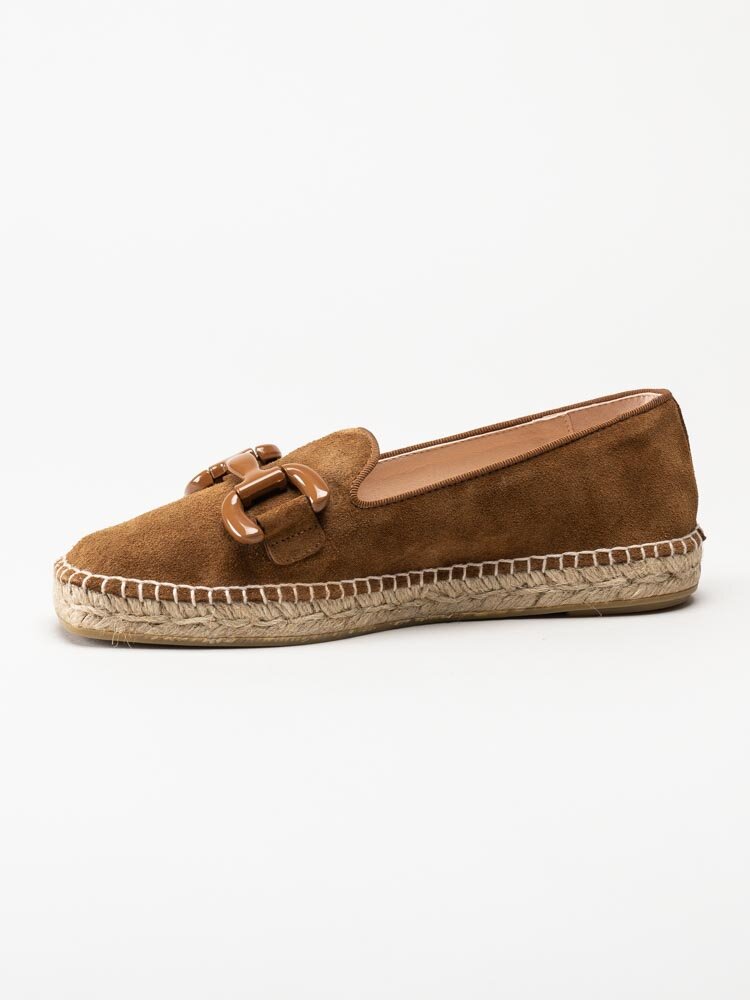 Philip Hog - Denise - Bruna espadrillos i mocka