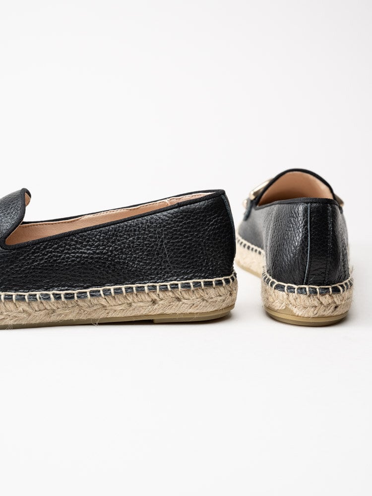 Philip Hog - Denise - Svarta espadrillos i skinn