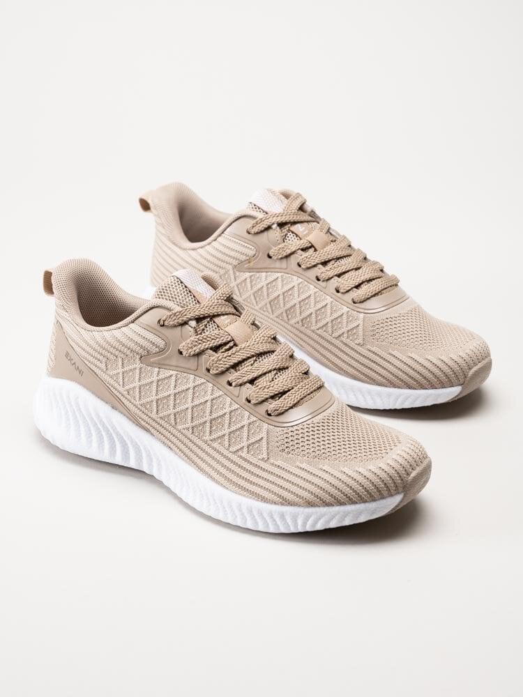 Exani - Denver W - Beige sneakers i textil