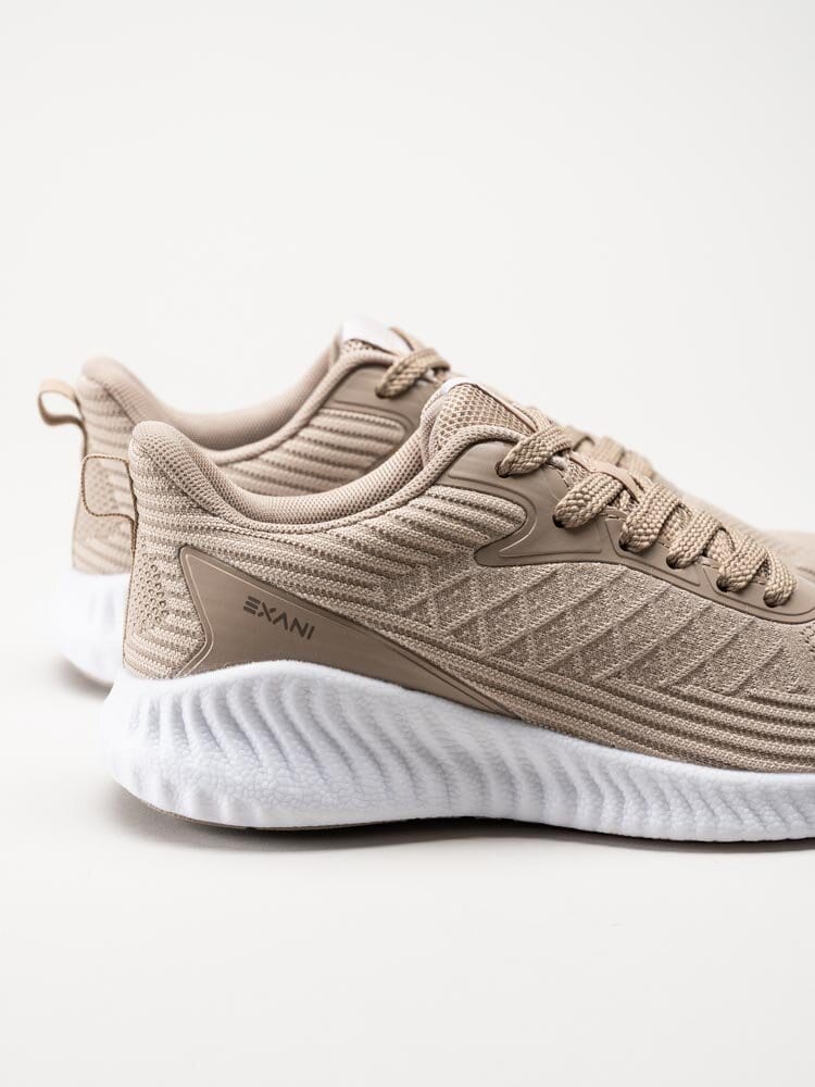 Exani - Denver W - Beige sneakers i textil