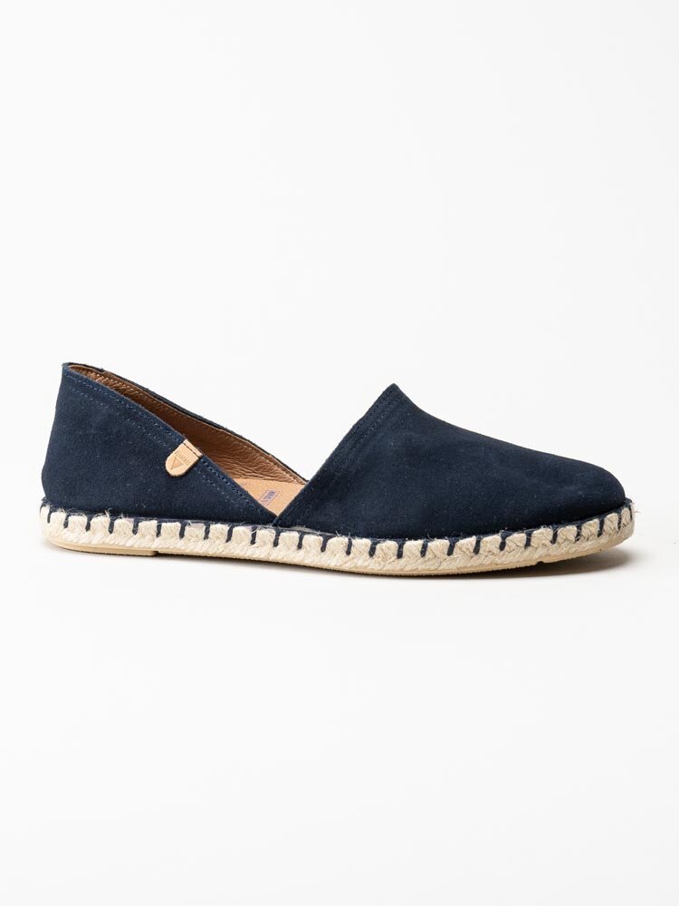 Verbenas - Carmen - Mörkblå espadrillos i mocka