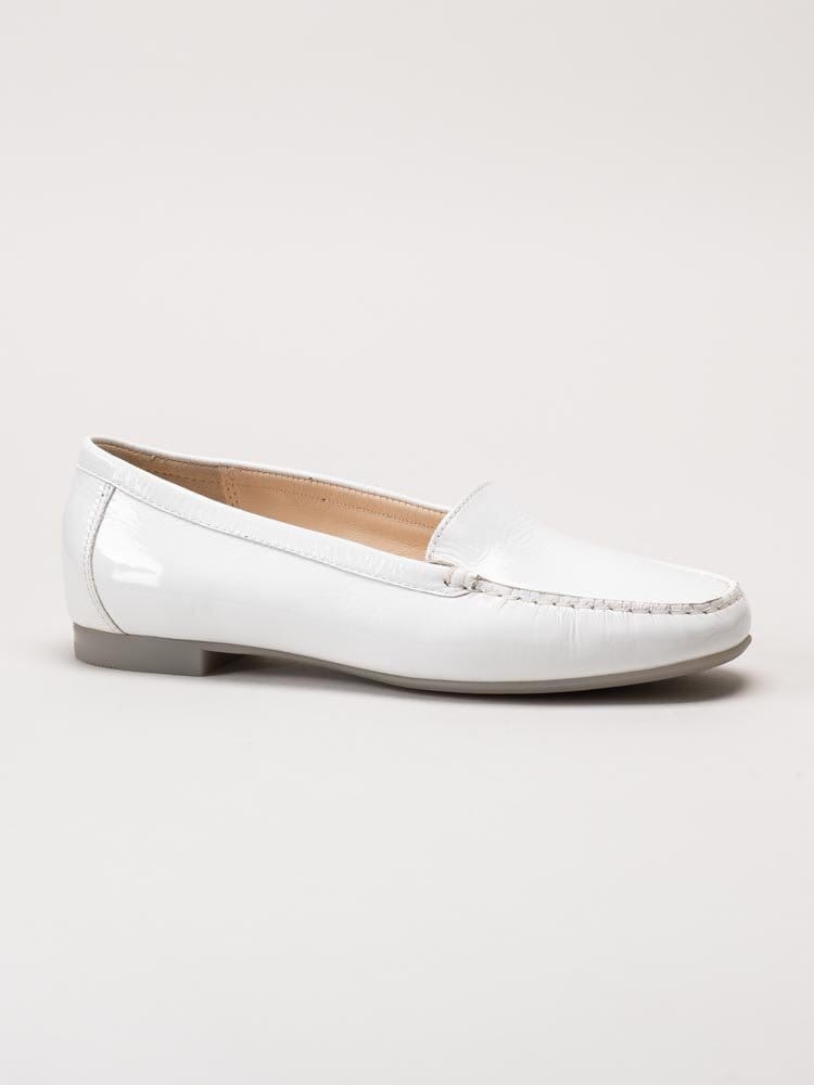 Sioux - Zalla - Vita loafers i skinn