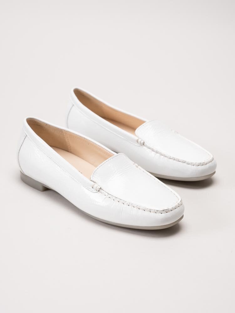 Sioux - Zalla - Vita loafers i skinn