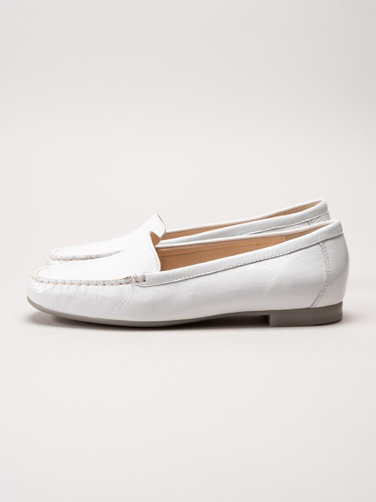 Sioux - Zalla - Vita loafers i skinn