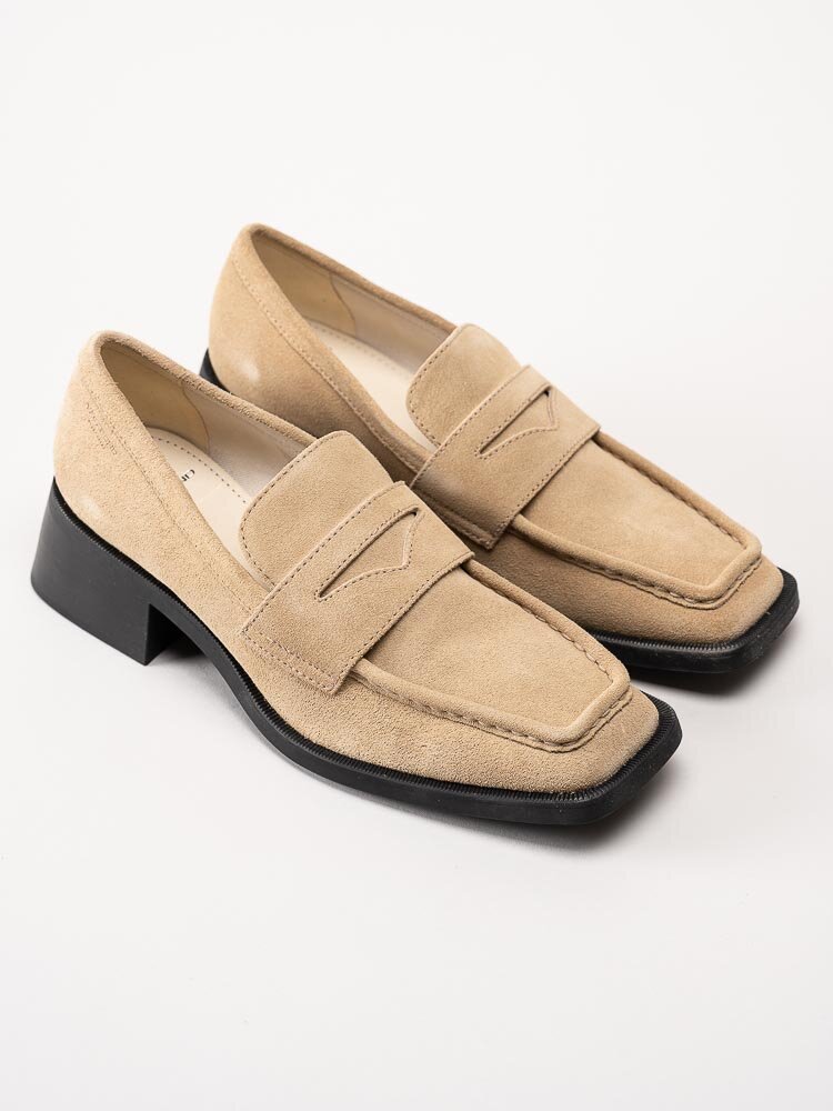 Vagabond - Blanca - Beige loafers i mocka